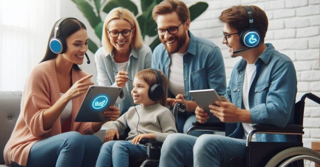 AI Voice Agents for Accessibility Voice Helps Disabled User - Salesix AI